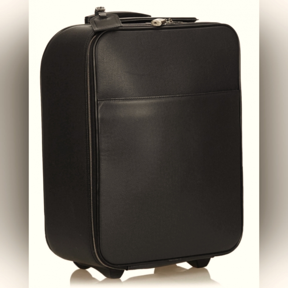 Louis Vuitton Pegase Taiga Leather Rolling Suitcase